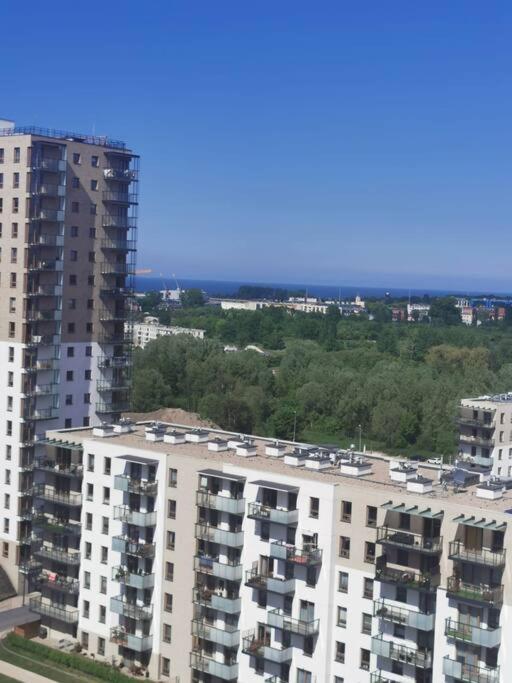 Urocze Kondominium Z Widokiem Na Morze 格但斯克 外观 照片